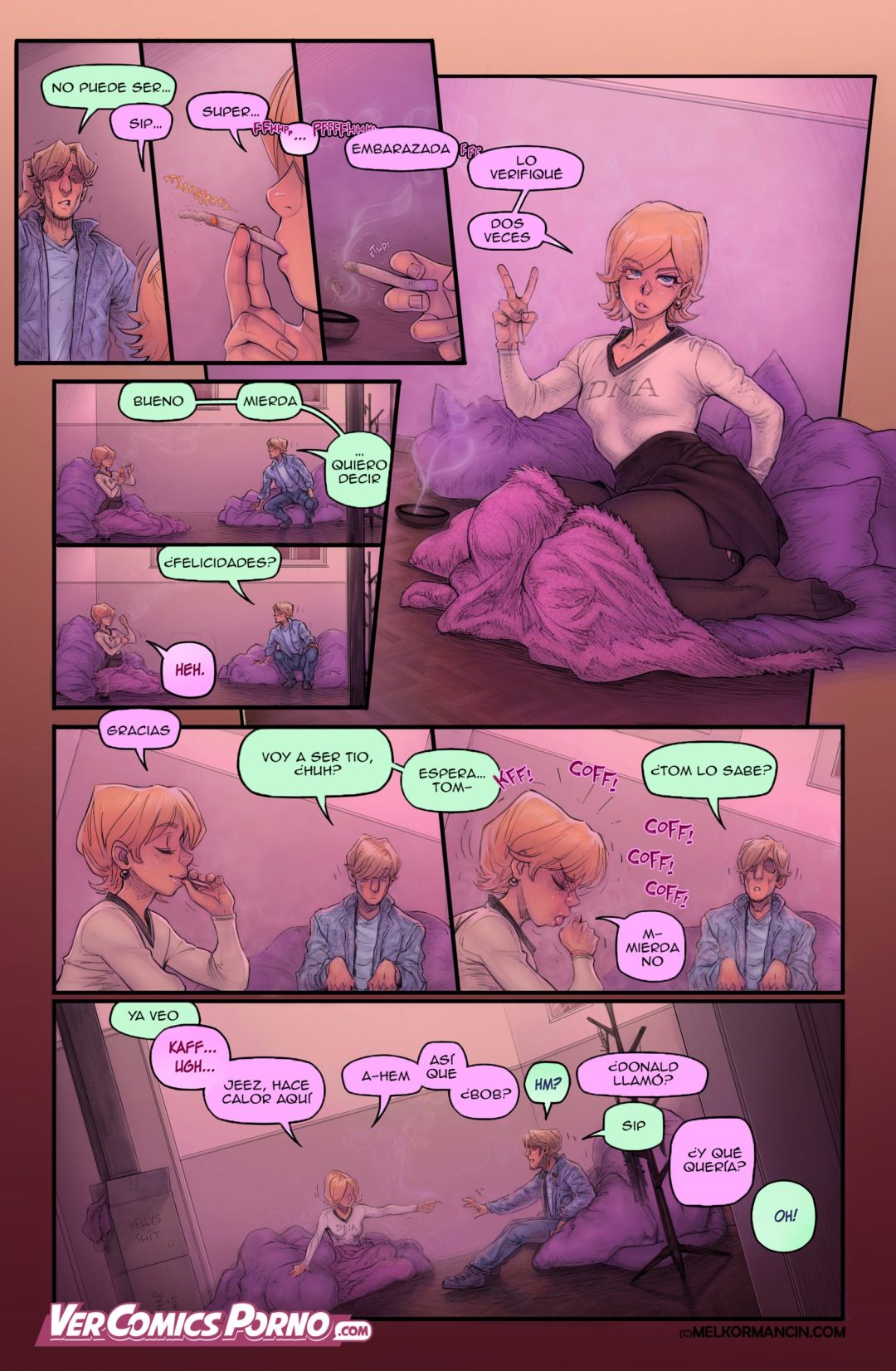 Comic Porno About A Girl - MelkorMancin (#7)