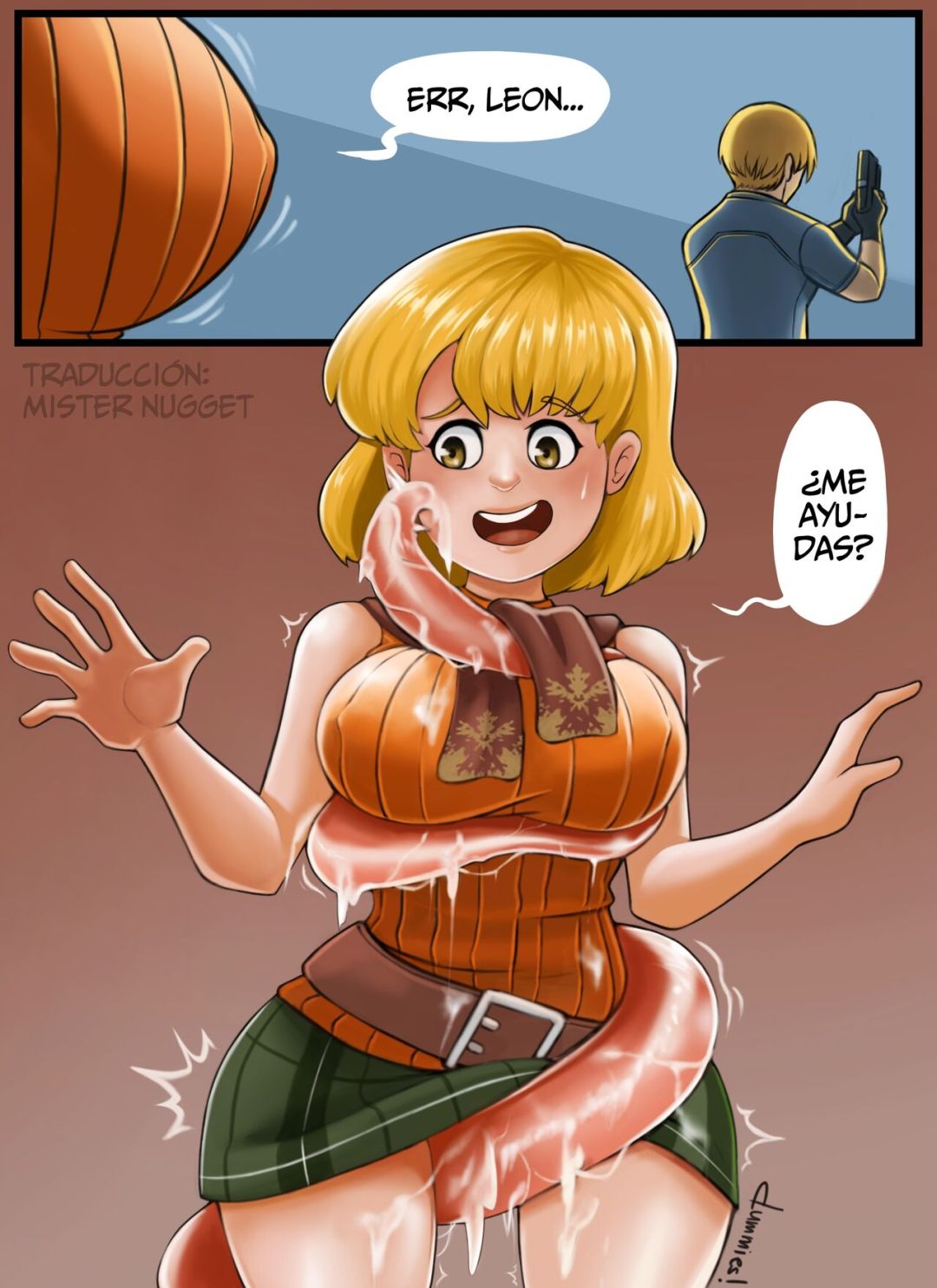 Comic Porno Ashley La Acosadora - Pummies! (#2)