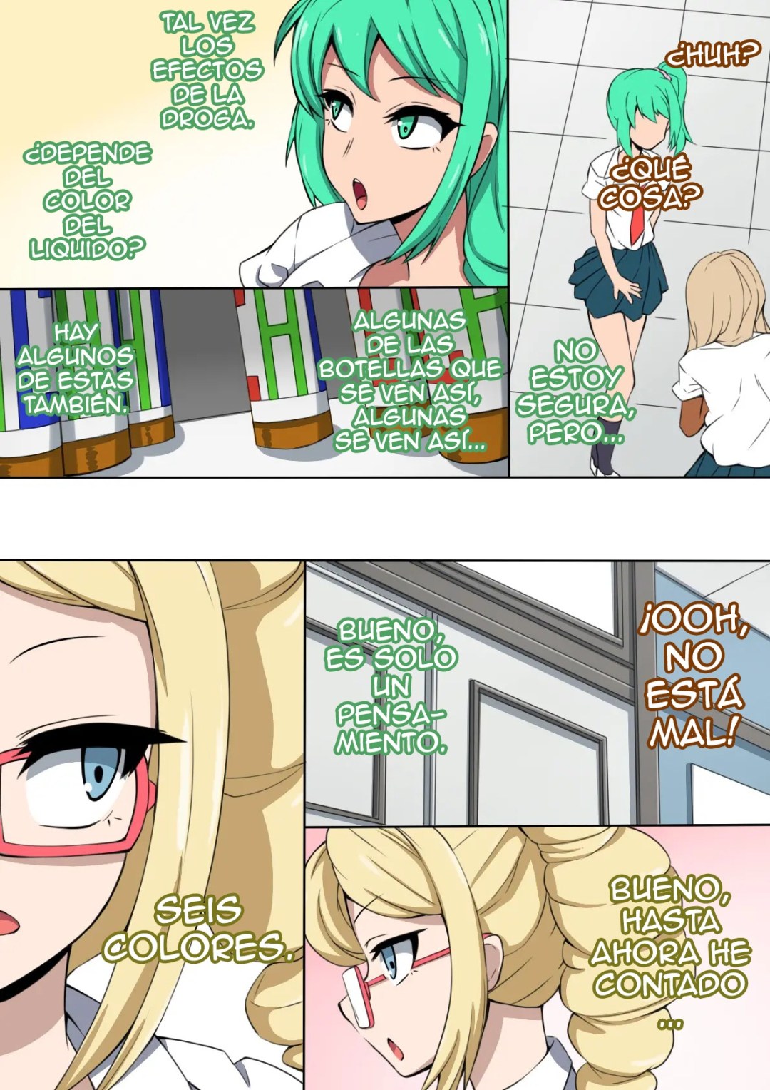 Comic Porno CHC ~Iro Ni Somerarete Iku Gakuen~ Chuuhen - Mega W (#4)