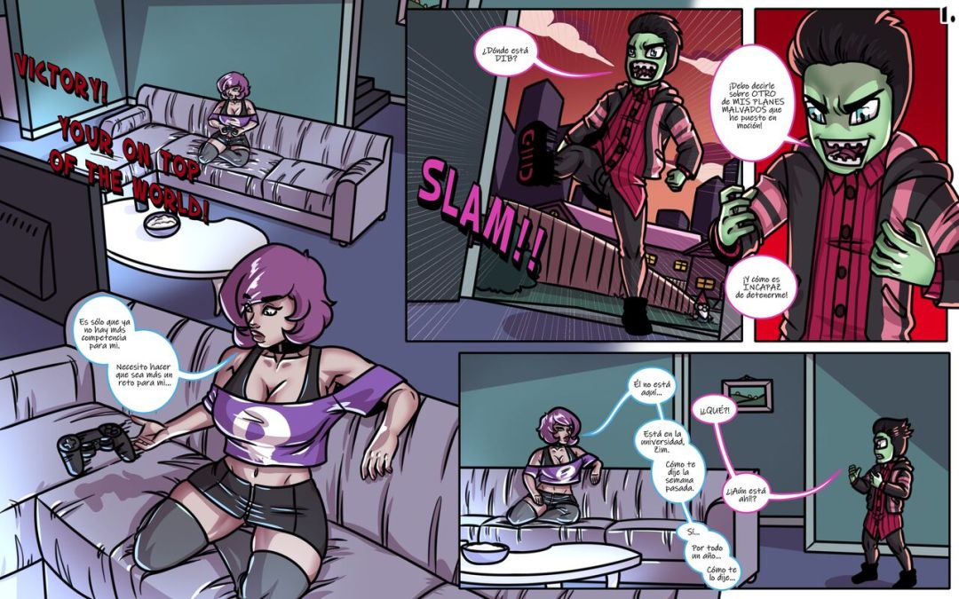 Comic Porno Let’s Conquer The World - JZerosk (#2)