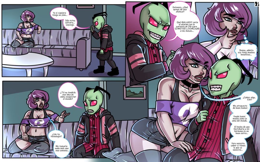 Comic Porno Let’s Conquer The World - JZerosk (#3)