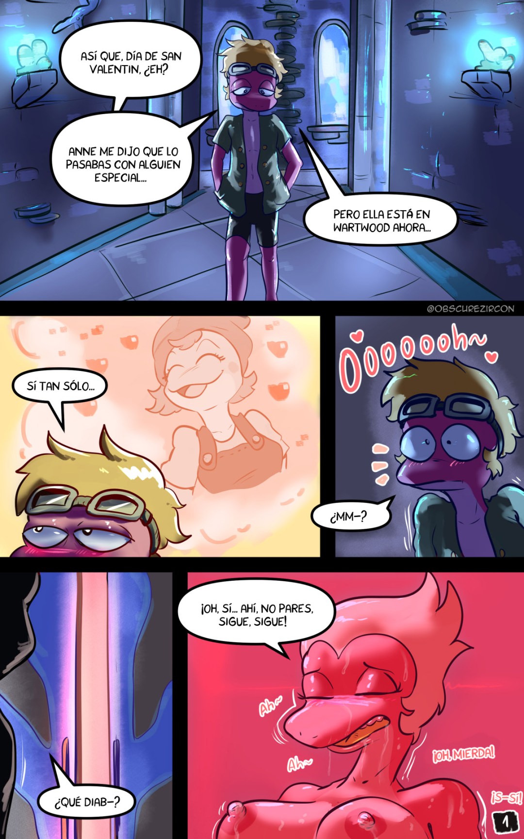 Comic Porno Sprig’s Valentine - ObscureZircon (#2)