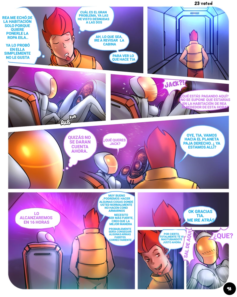 Comic Porno S.EXpedition 2 - Ebluberry (#2)