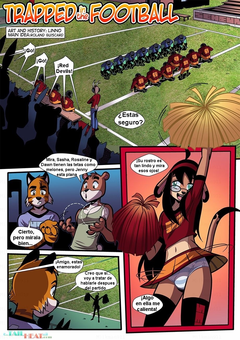 Comic Porno Trapped In The Football - [Linno] (#2)