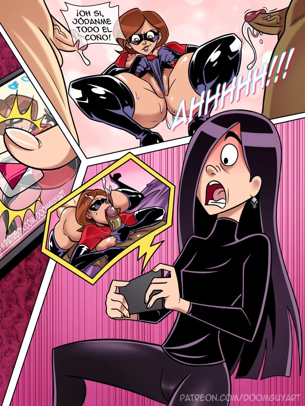 Comic Porno El Onlyfans De Elastigirl - DoomGuyArt (#4)