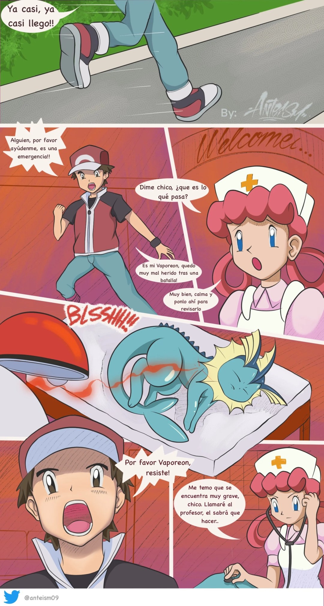 Comic Porno In Love With My Vaporeon - Anteism (#5)