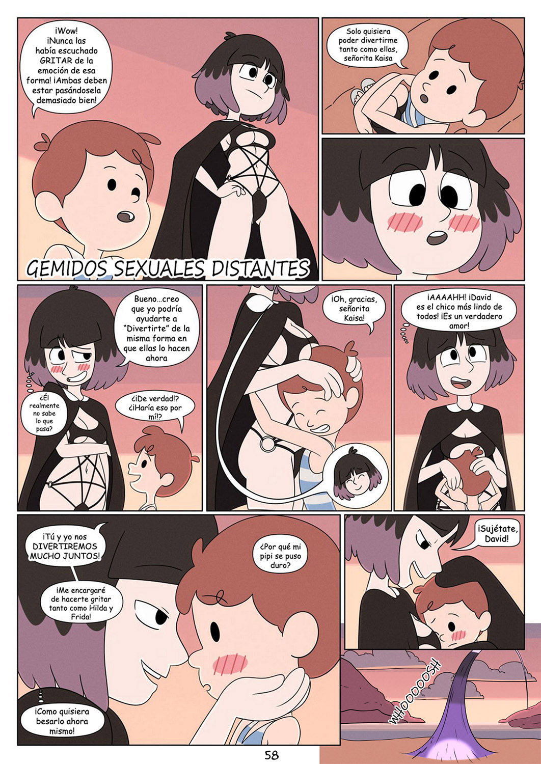 Comic Porno Kaisa And David Beach Episode - Johnterrible (#5)
