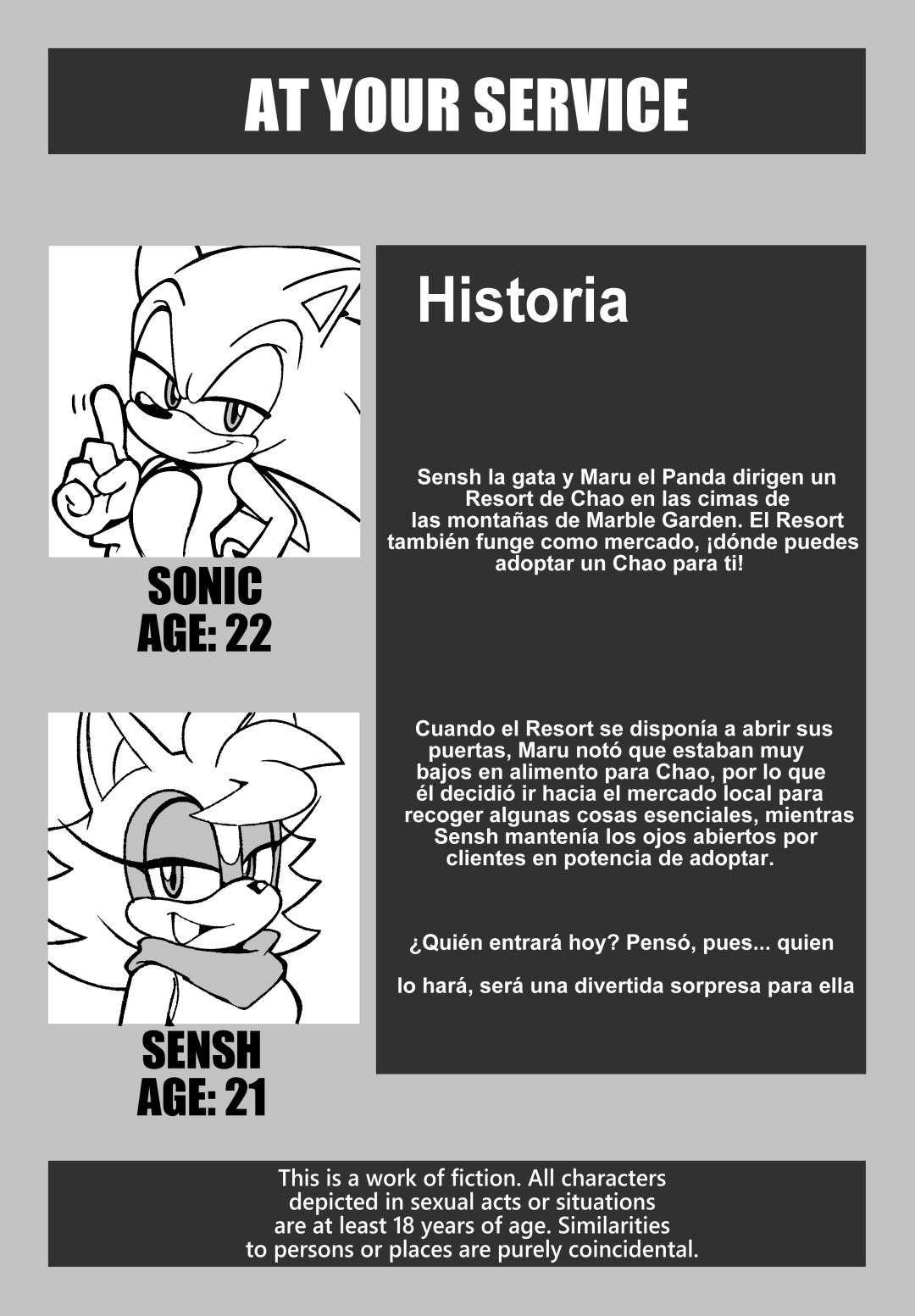 Comic Porno At Your Service - [Senshion] (#2)