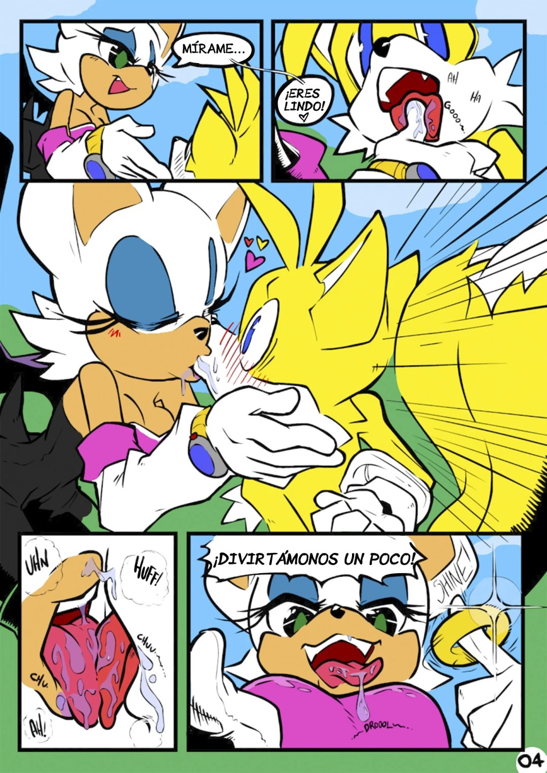 Comic Porno Rouge Vs Tails - NanoJam (#4)