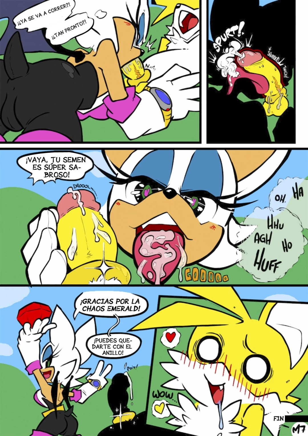 Comic Porno Rouge Vs Tails - NanoJam (#7)