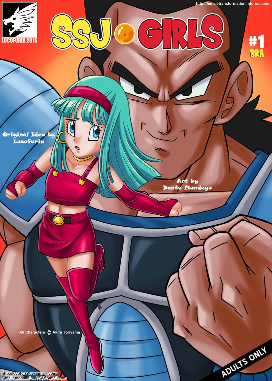 Comic Porno de SSJ Girls 1 - Bra (#1)