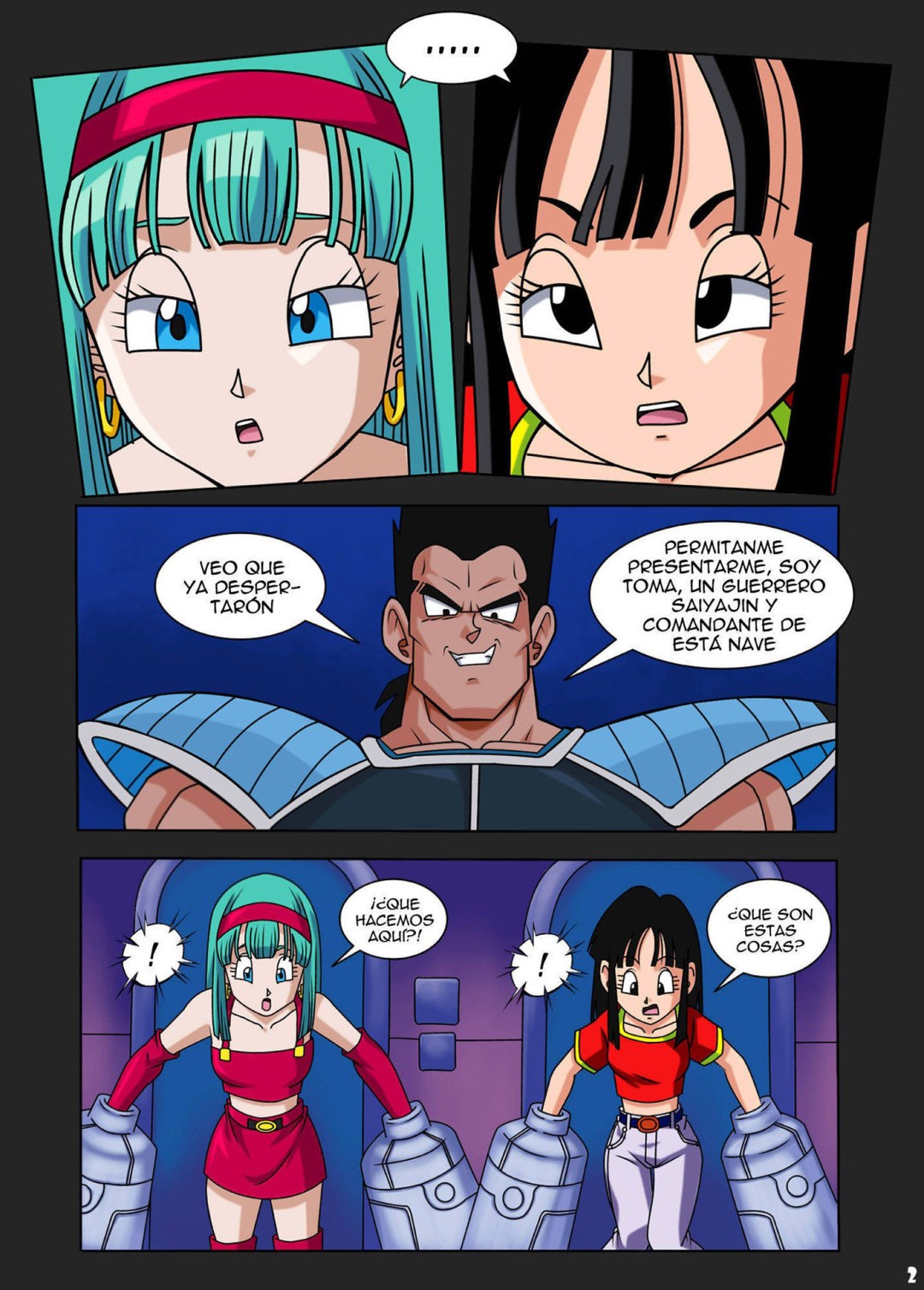 Comic Porno SSJ Girls 1 - Bra (#3)