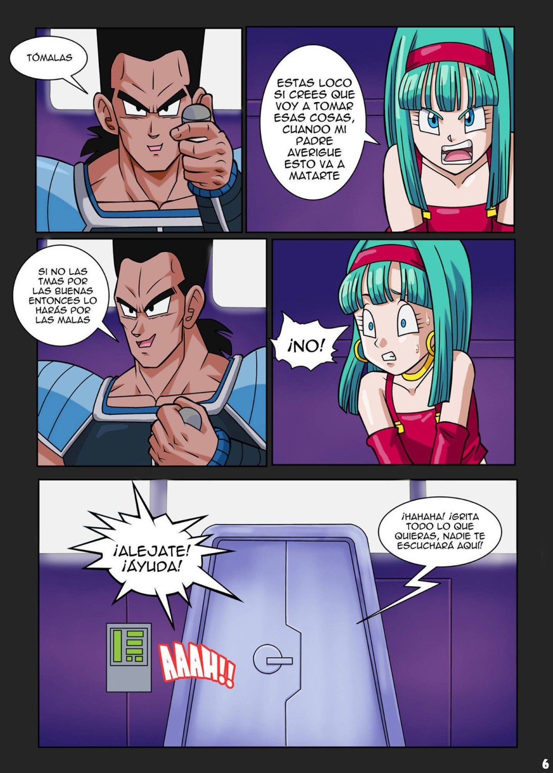 Comic Porno SSJ Girls 1 - Bra (#7)