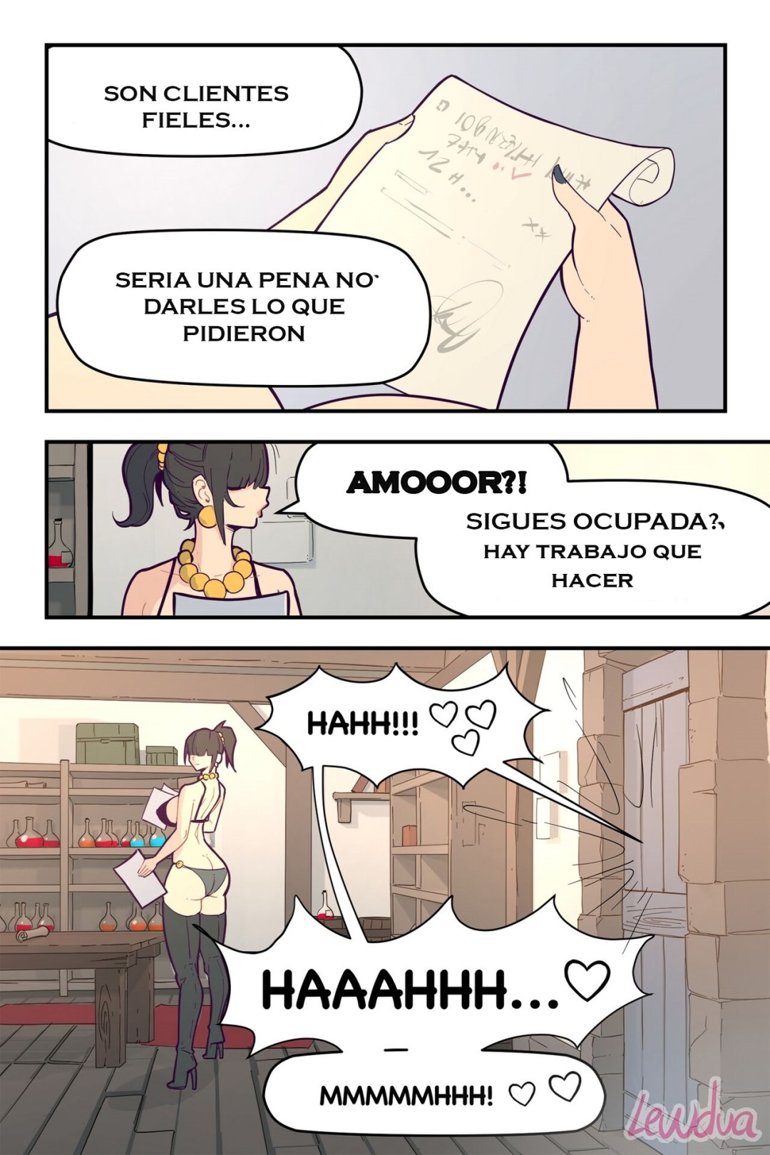 Comic Porno Lola’s Mom - Lewdua (#2)