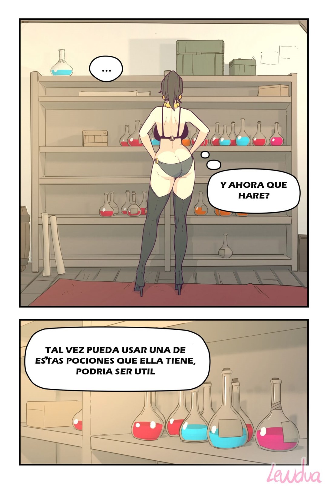 Comic Porno Lola’s Mom - Lewdua (#5)