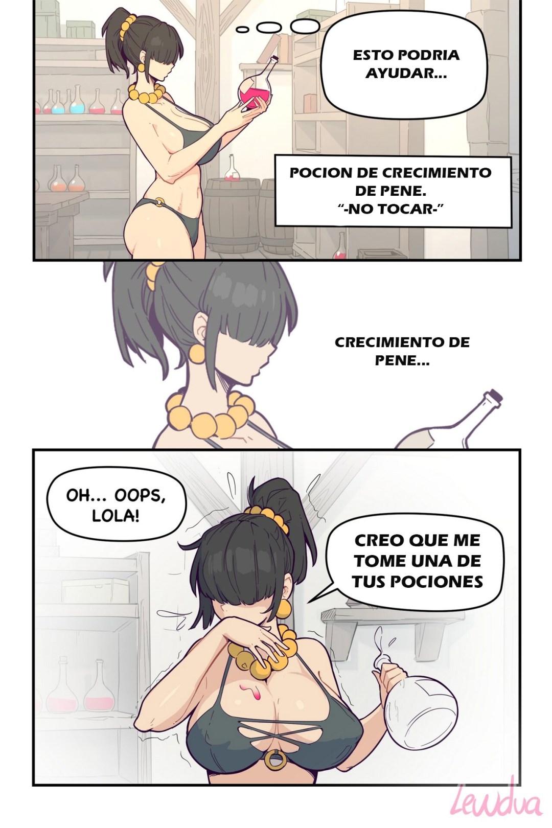 Comic Porno Lola’s Mom - Lewdua (#6)