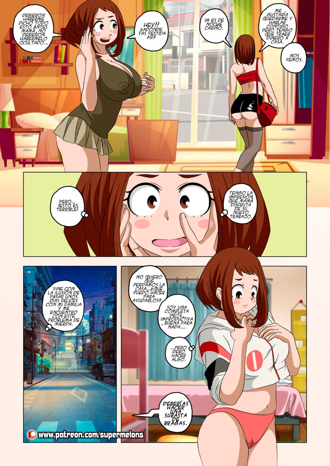Comic Porno Back Home - Super Melons (#7)