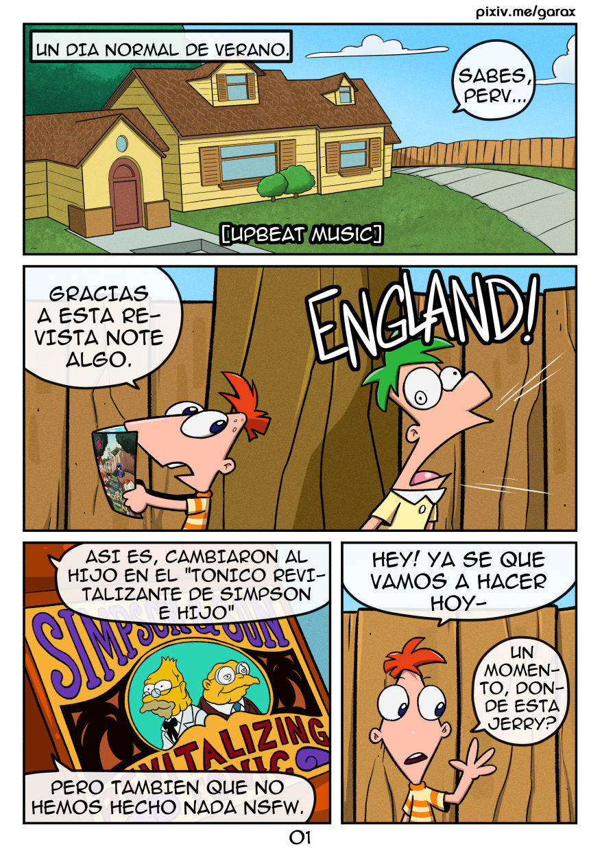 Comic Porno Phingas & Perv Nudist Beach - Garabatoz (#2)