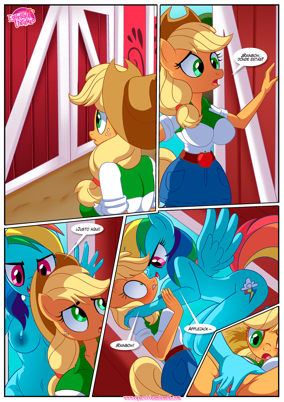Comic Porno Behind Closed Barn Doors (#7)