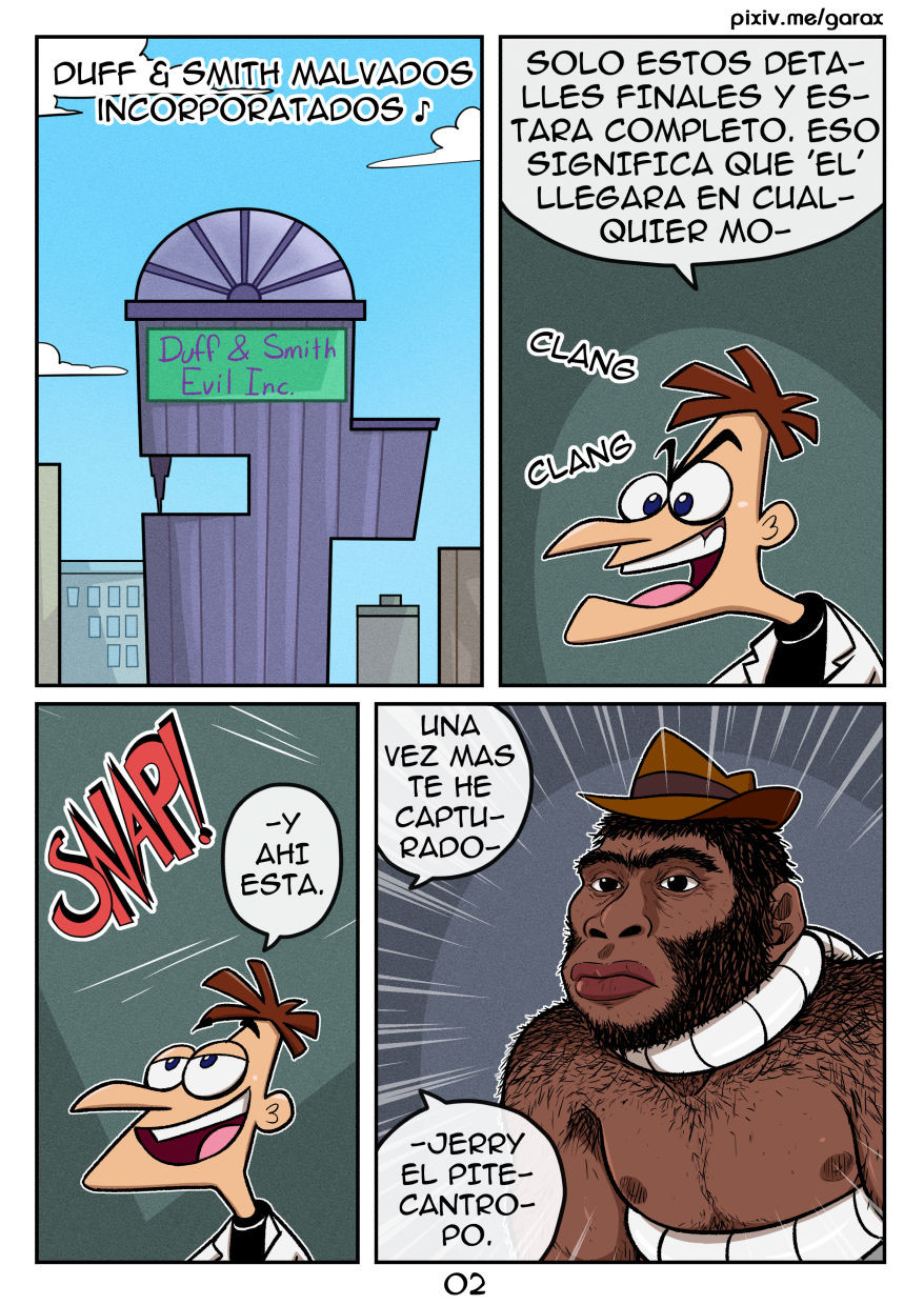 Comic Porno Phingas And Perv - NUDIST BEACH [Garabatoz] (#4)