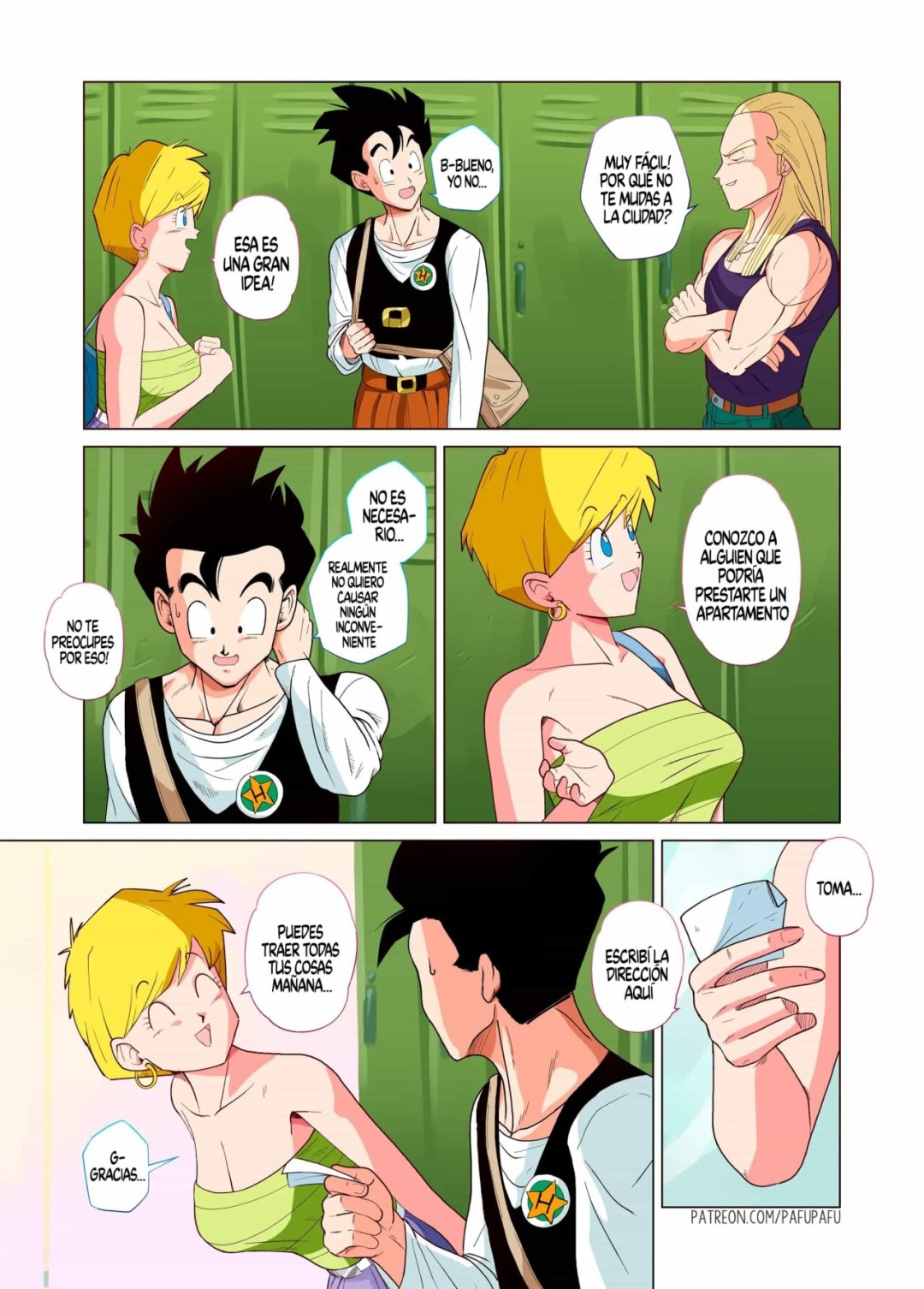Comic Porno Gohan Vs Erasa! - Ottone Puff (#3)