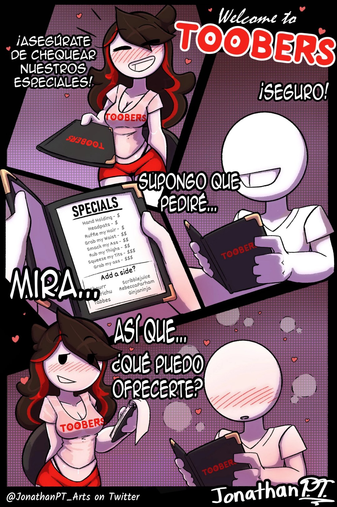 Comic Porno de Welcome To TOOBERS! - JonathanPT (#1)