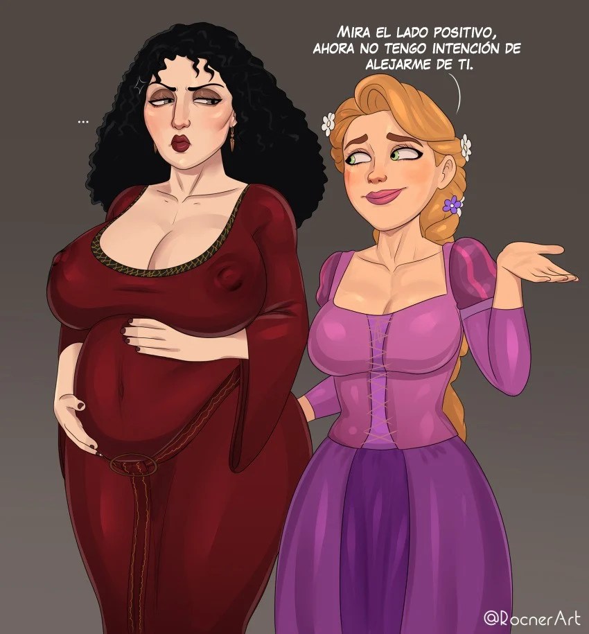 Comic Porno de Mother Gothel X Rapunzel - Rocner (#8)