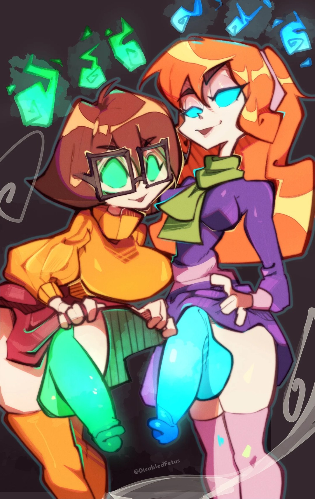 Comic Porno Possessed Daphne & Velma - DisabledFetus (#5)