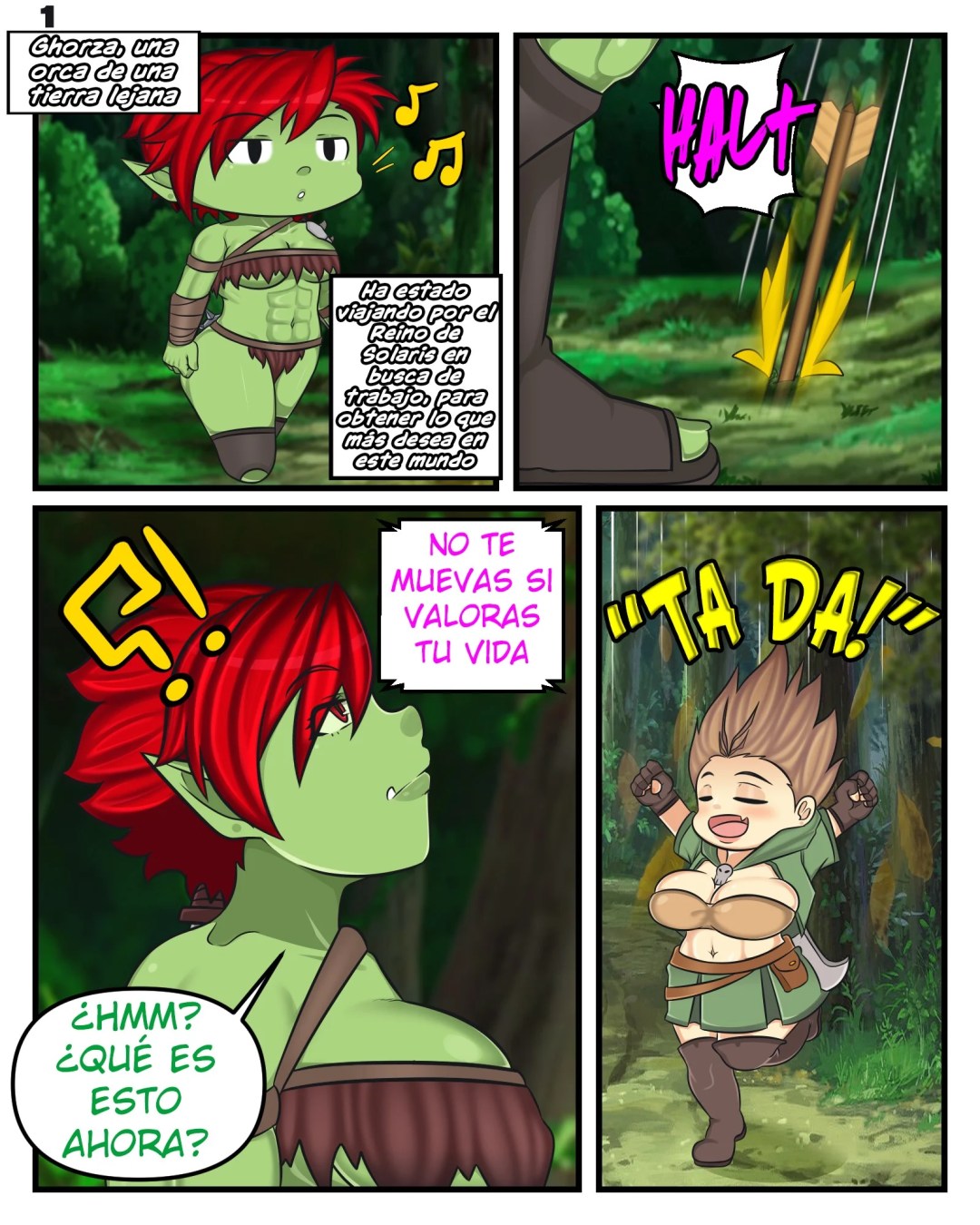 Comic Porno La Conquista De Ghorza - Steca (#2)