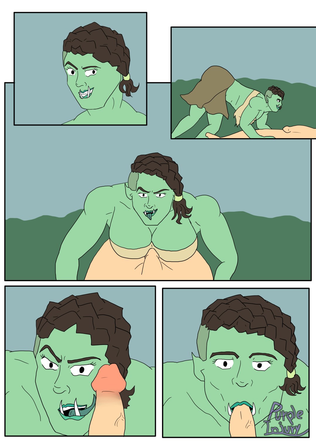 Comic Porno Por La Magia - Purple Injury (#6)