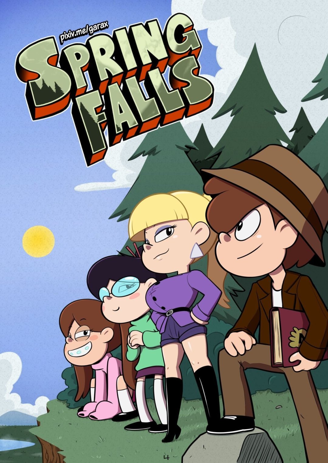 Comic Porno de Spring Falls - Garabatoz (#1)