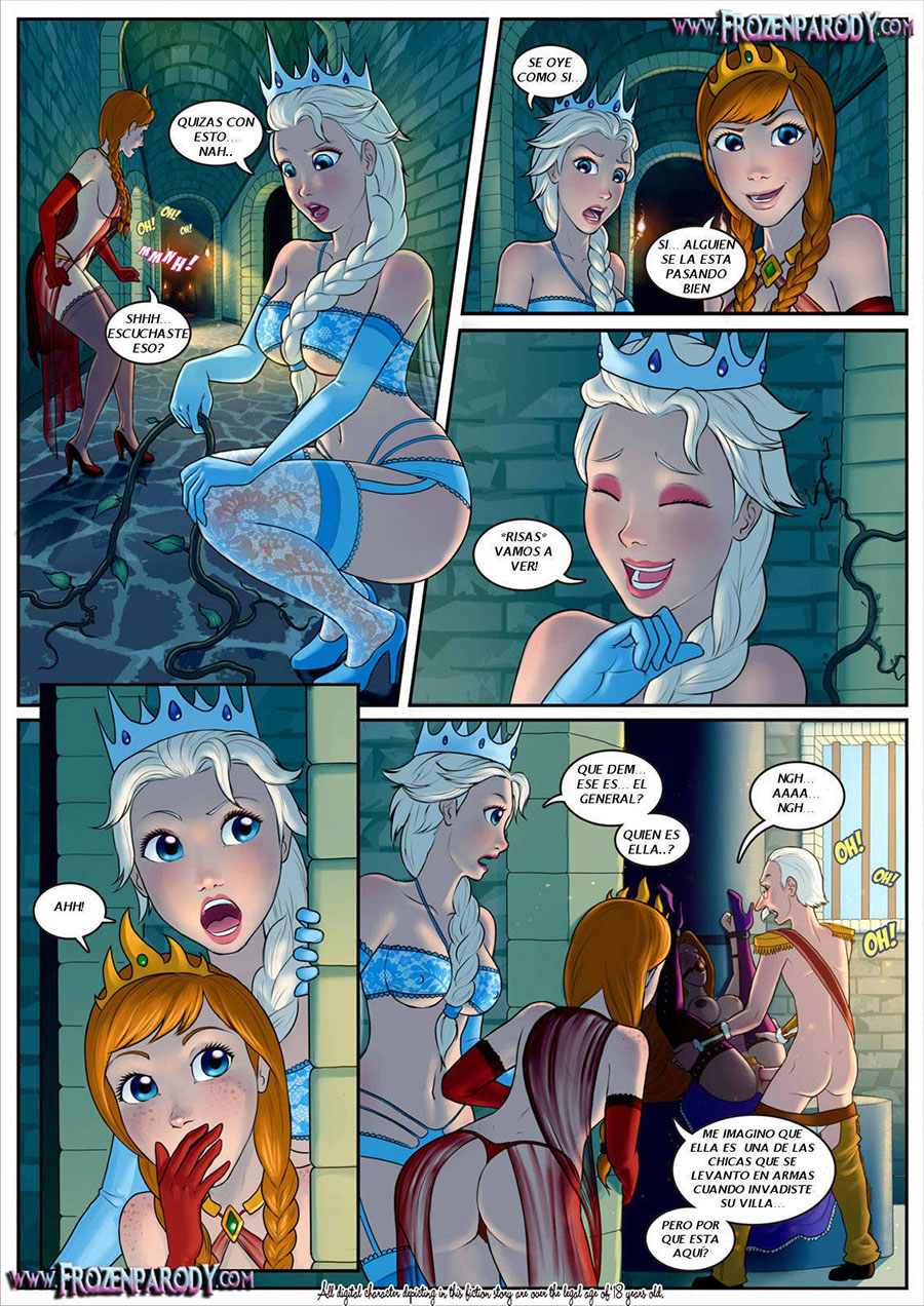 Comic Porno Frozen Parody 5 - Anna Elsa Duke (#2)