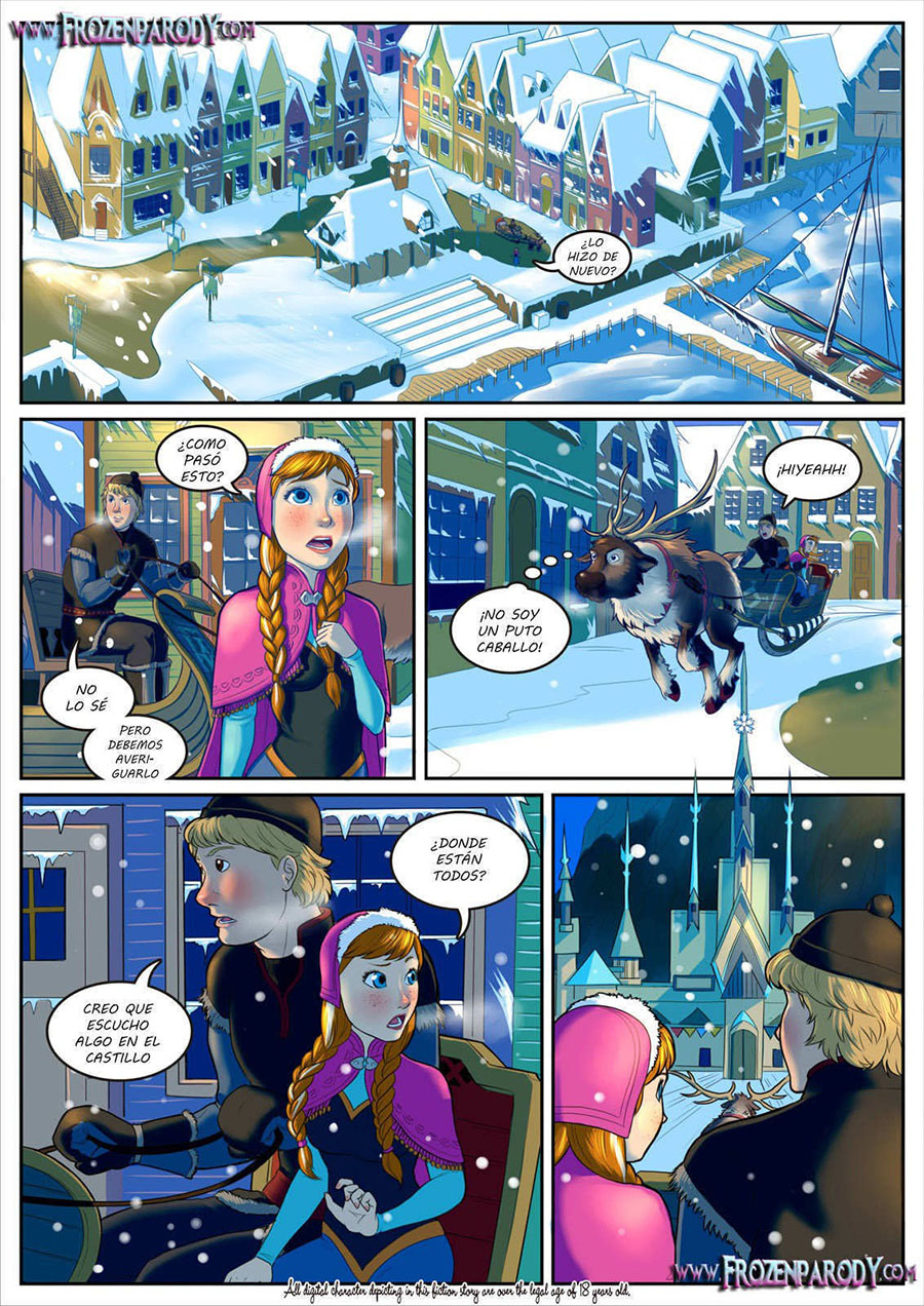Comic Porno Frozen Parody 1 - Elsa (#2)