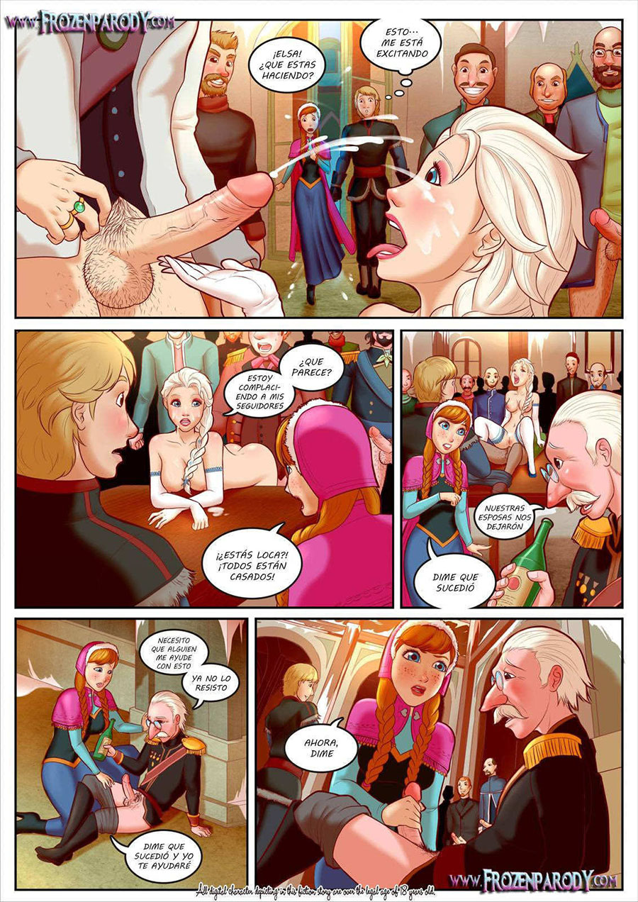 Comic Porno Frozen Parody 1 - Elsa (#4)