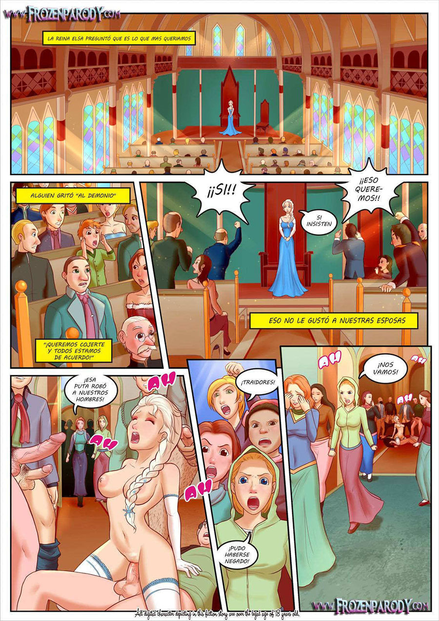 Comic Porno Frozen Parody 1 - Elsa (#5)