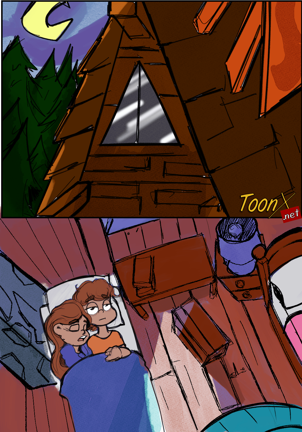 Comic Porno Super Twins- Dipper & Mabel [Anont] (#4)