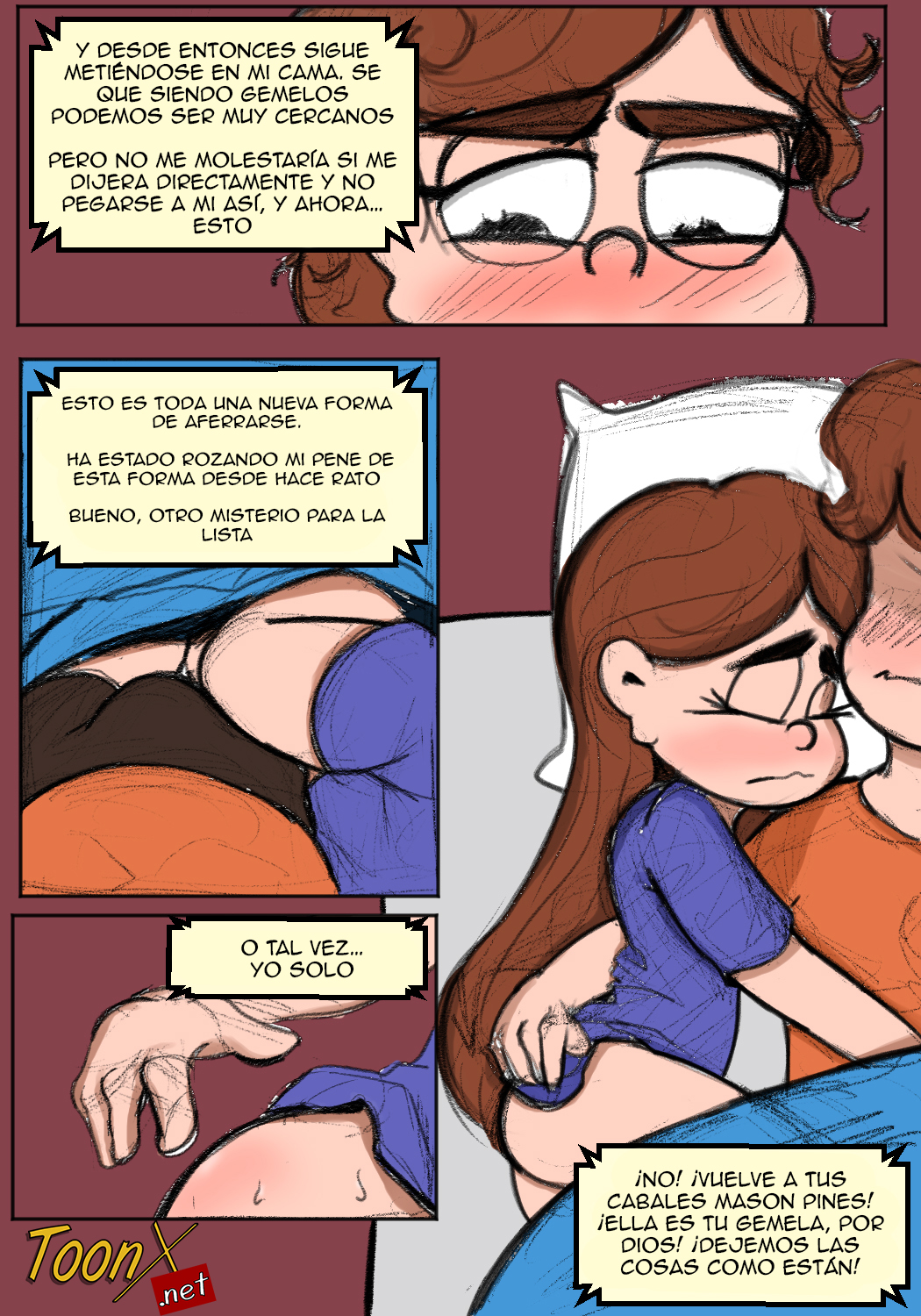 Comic Porno Super Twins- Dipper & Mabel [Anont] (#6)