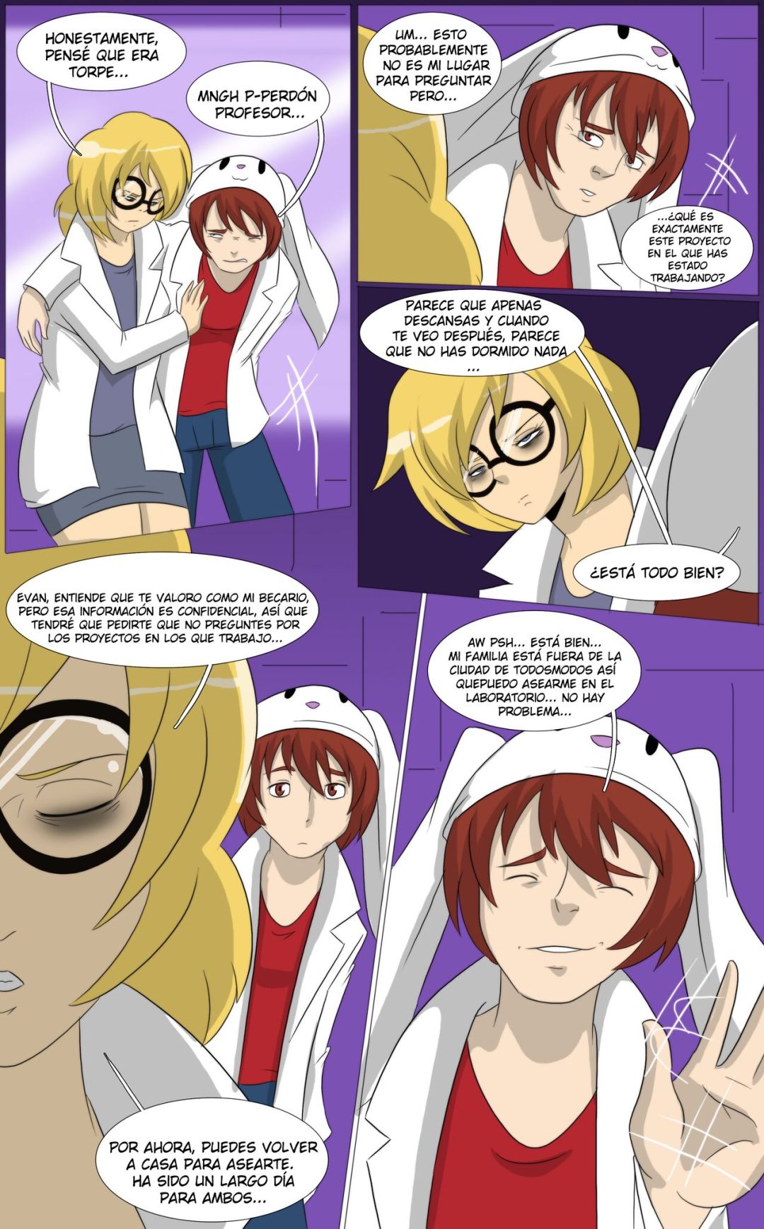 Comic Porno My Makeshift Daughter TG (#4)