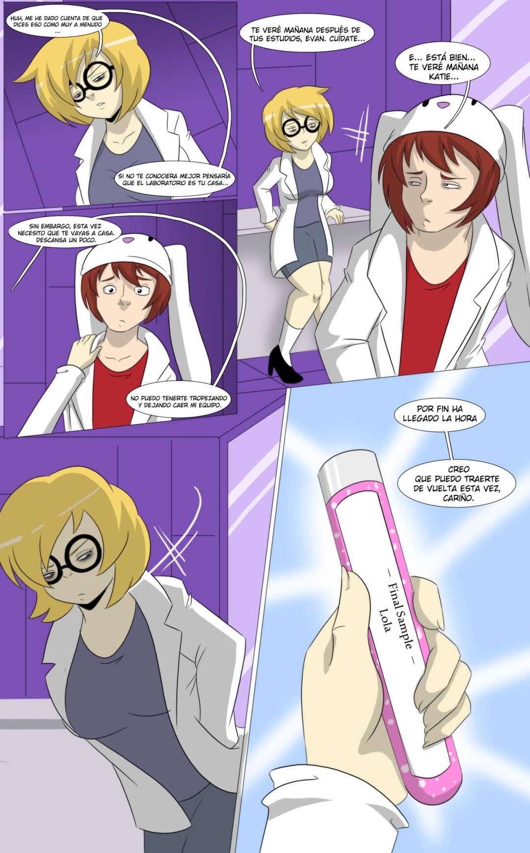 Comic Porno My Makeshift Daughter TG (#5)