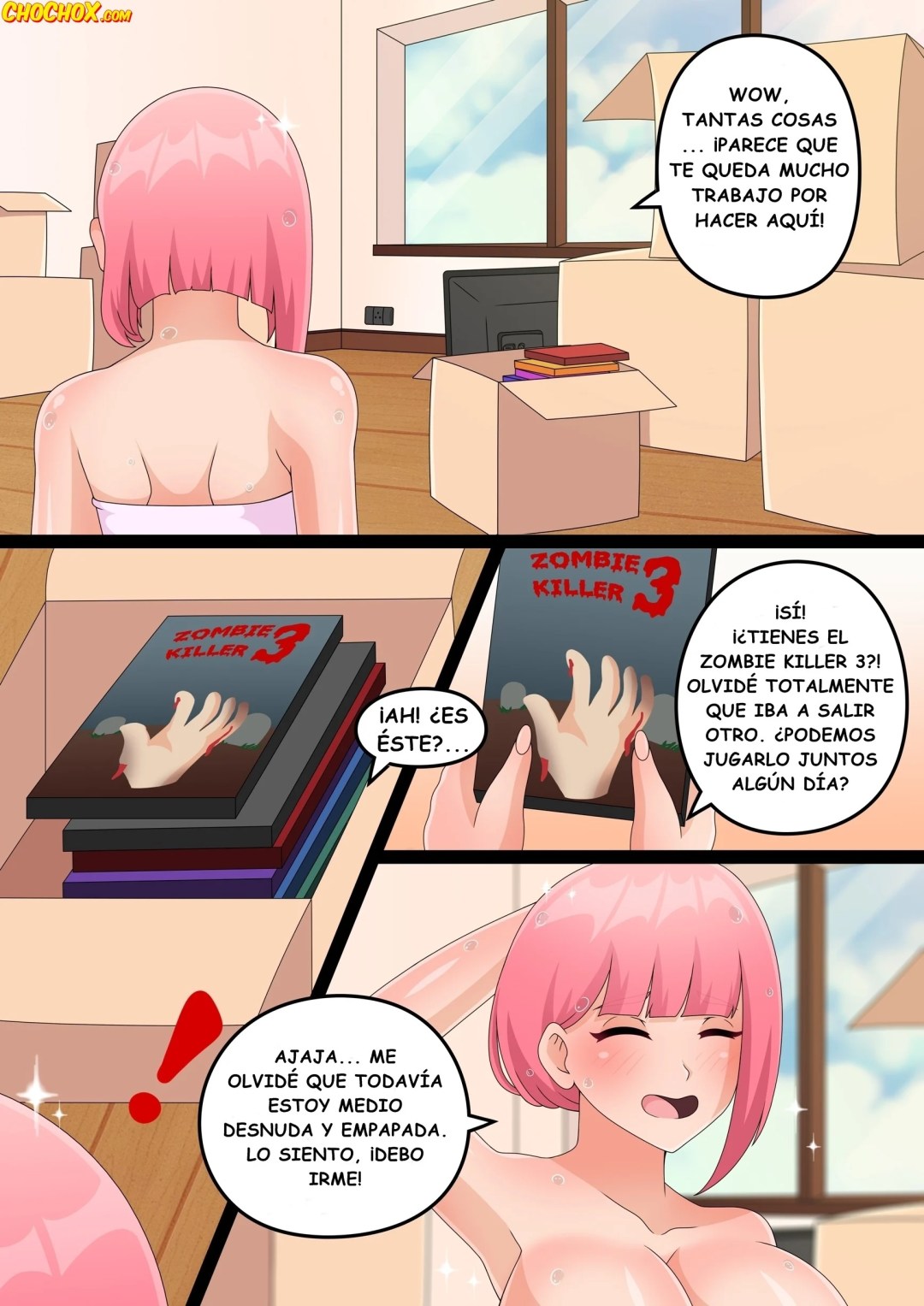 Comic Porno de Zoey The Love Story - Erebeta (#8)