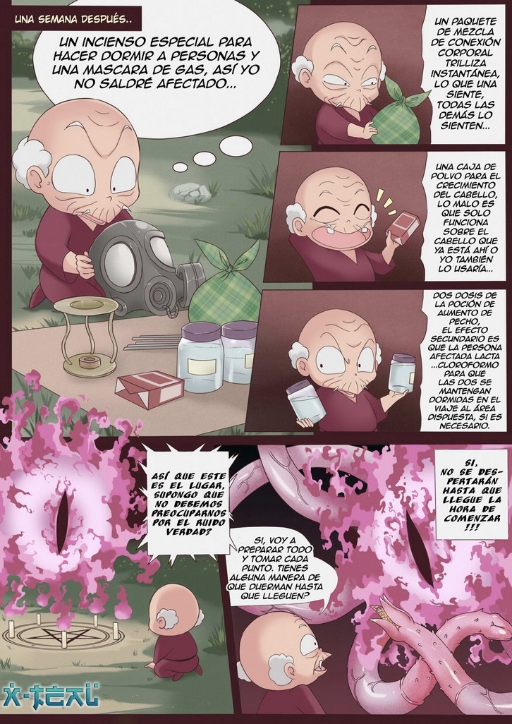 Comic Porno La Venganza De Happosai - X-Teal2 (#3)