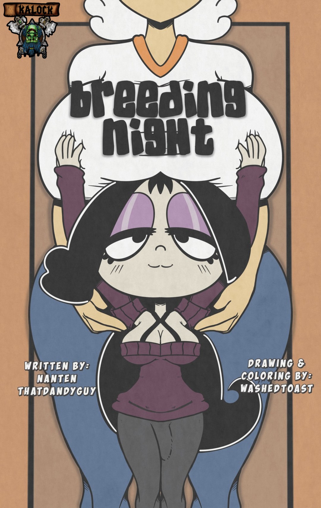 Comic Porno de Breeding Night - WashedToast (#1)