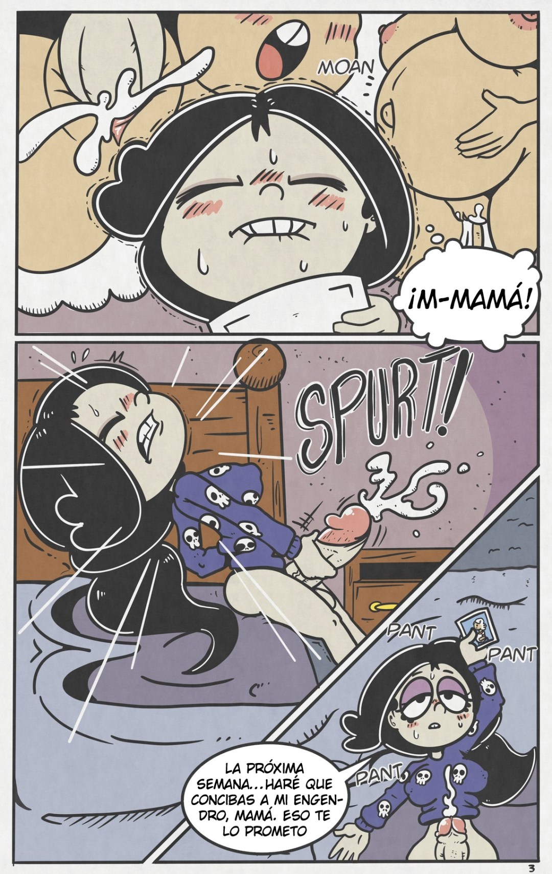 Comic Porno Breeding Night - WashedToast (#4)
