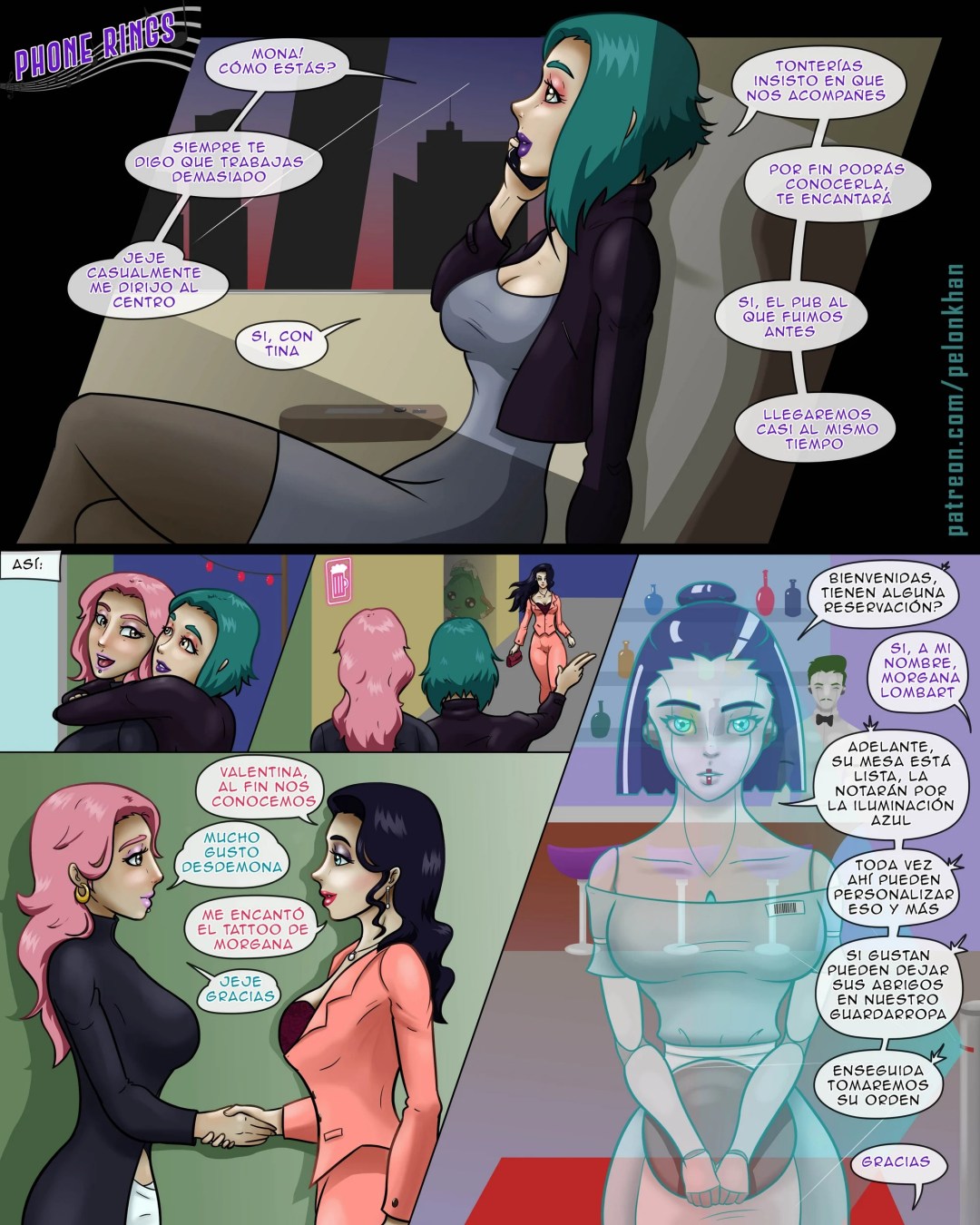 Comic Porno Morgana 7 - PelonKhan (#3)