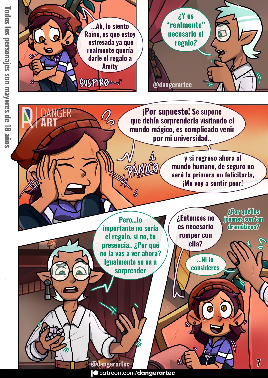 Comic Porno de My Luz - DangerArt (#8)