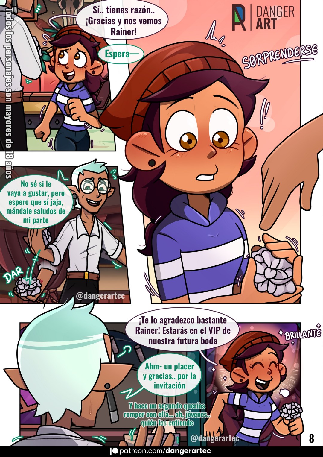 Comic Porno de My Luz - DangerArt (#9)