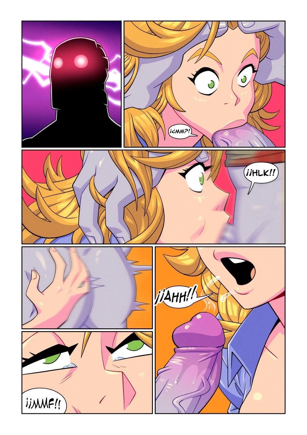 Comic Porno Scream Queen - GigaSlime (#4)