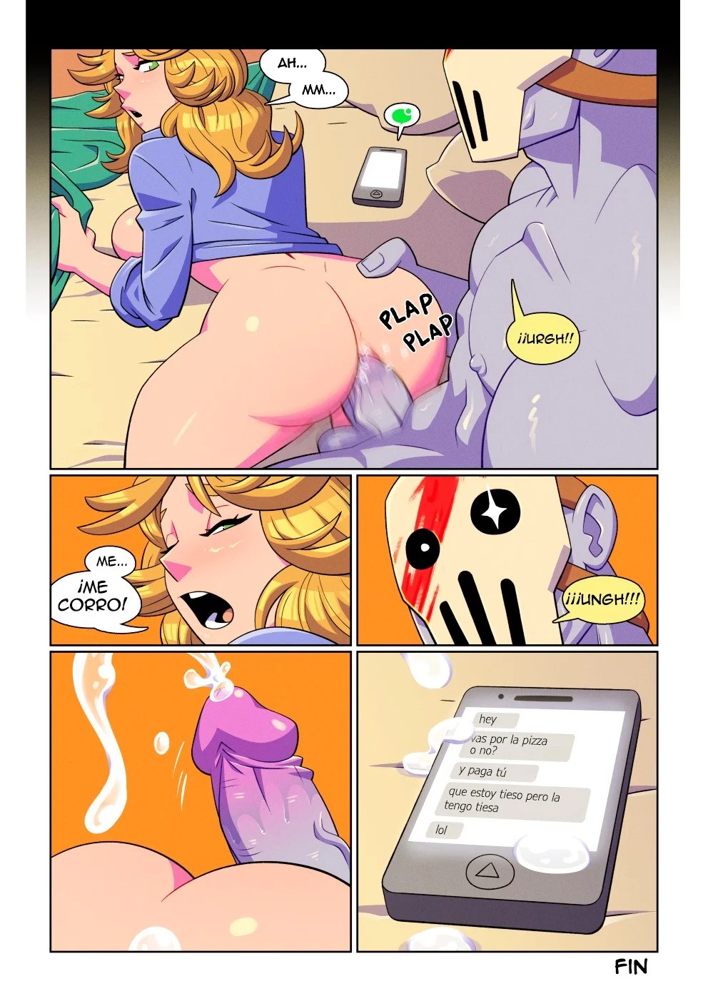 Comic Porno Scream Queen - GigaSlime (#6)
