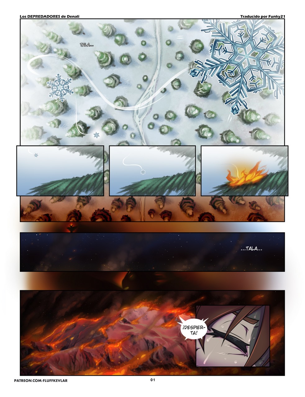 Comic Porno de Predators Of Denali - [Fluff-Kevlar] (#1)