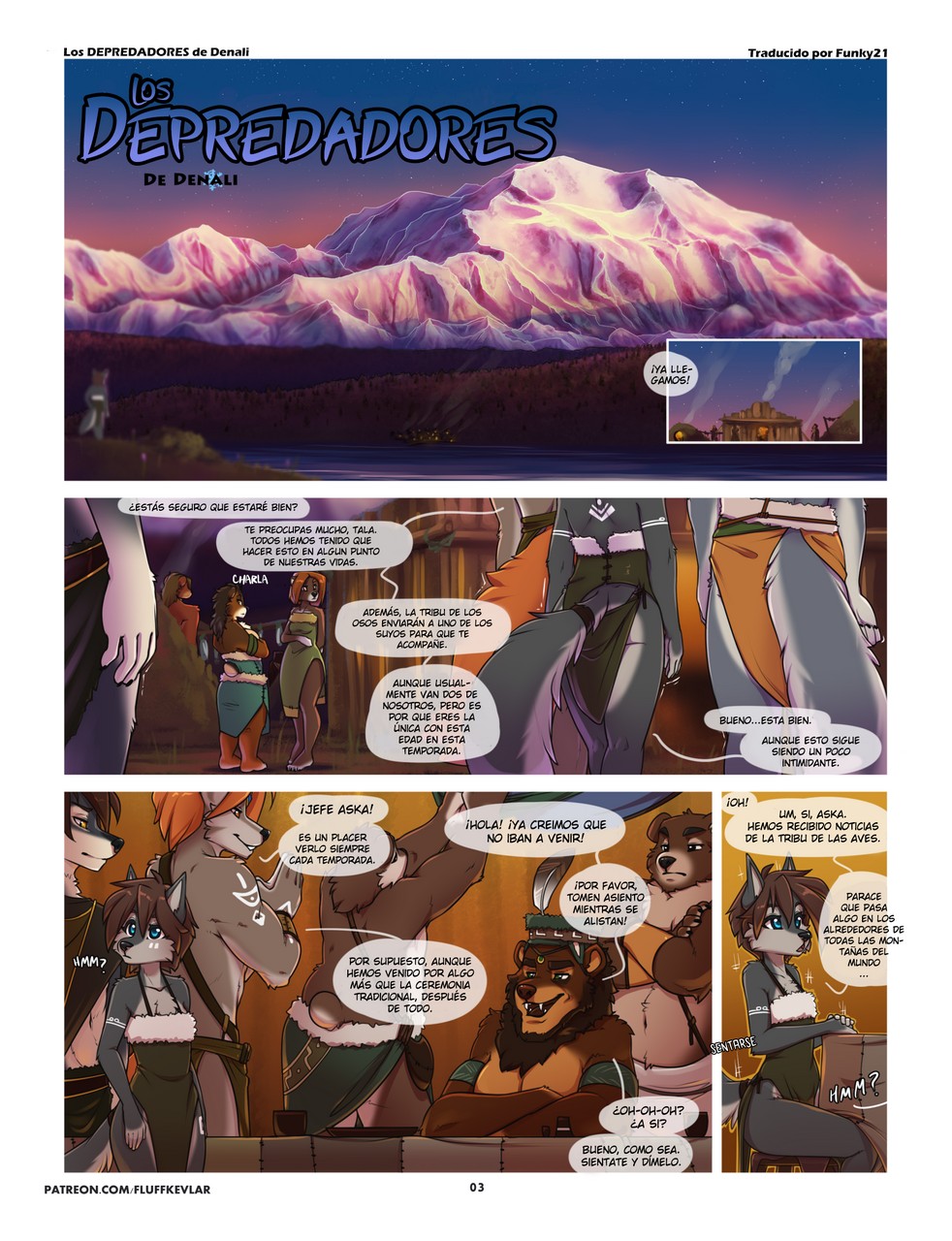 Comic Porno Predators Of Denali - [Fluff-Kevlar] (#3)